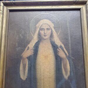 Vintage Religious/Immaculate Heart/ Mary/ Edward Gross Company New York